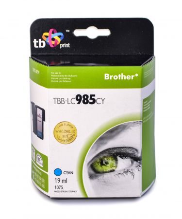 Tusz do Brother LC 985 TBB-LC985CY CY