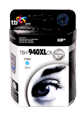 Tusz do HP OJ Pro 8000 Błękitny refabrykowany TBH-940XLCR