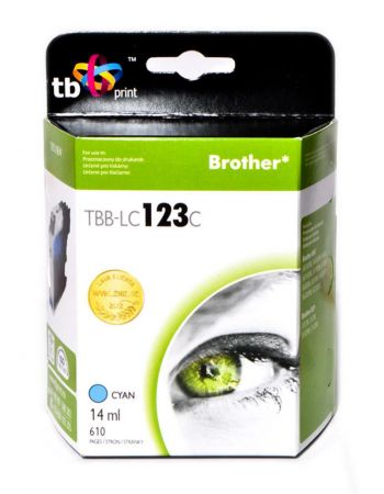 Tusz do Brother LC123  TBB-LC123C CY