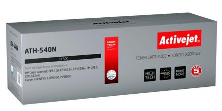 Toner Activejet ATH-540N (do drukarki Canon Hewlett Packard  zamiennik HP 125A/Canon CRG-716B CB540A supreme 2400str. cz