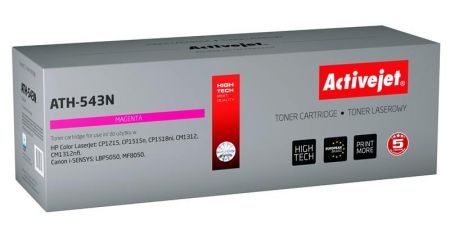 Toner Activejet ATH-543N (do drukarki Canon Hewlett Packard  zamiennik HP 125A/Canon CRG-716M CB543A supreme 1600str. ma