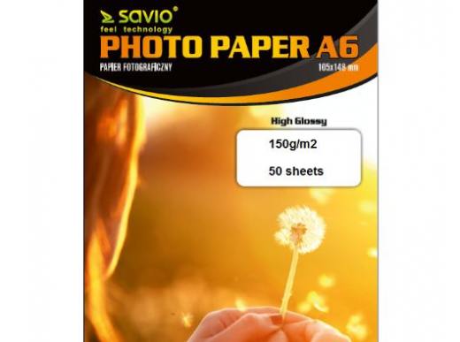 SAVIO PA-03 format A6 150/50 blysk