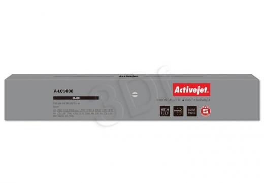 Taśma Activejet A-LQ1000 (do drukarki Epson, zamiennik S015020 / S015022 (7754) czarny)