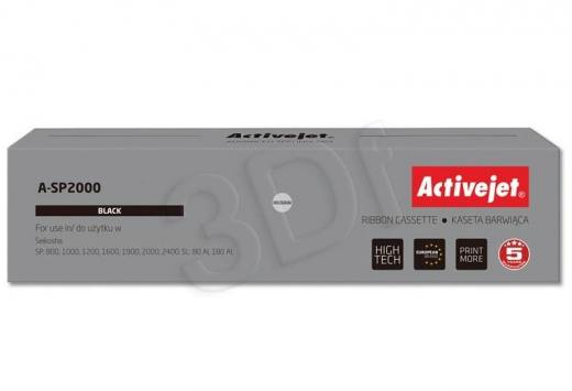 Kaseta barwiąca Activejet A-SP2000 (do drukarki Seikosha, zamiennik SP2000 SEISP16051 czarny)